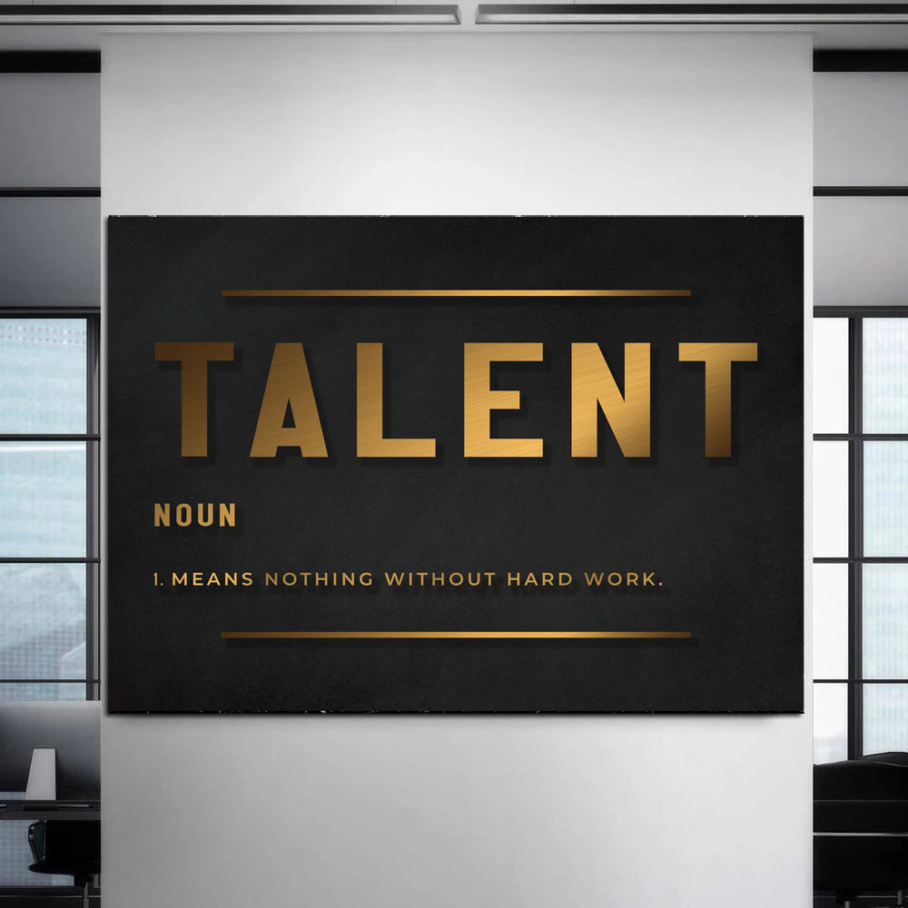 Success Inspirational Canvas Art