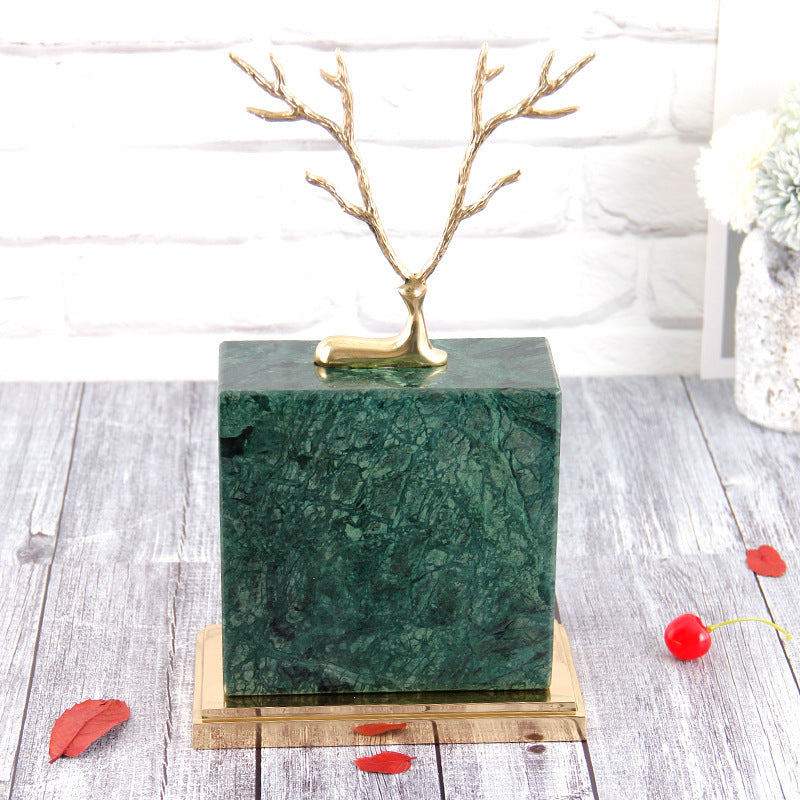 Nordic Desktop Decoration Marble Clock