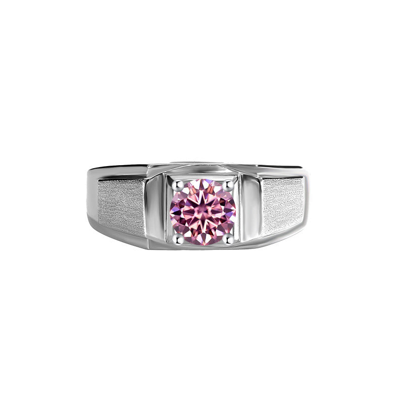 1 Karat Moissanite Diamond Ring/Adjustable Size