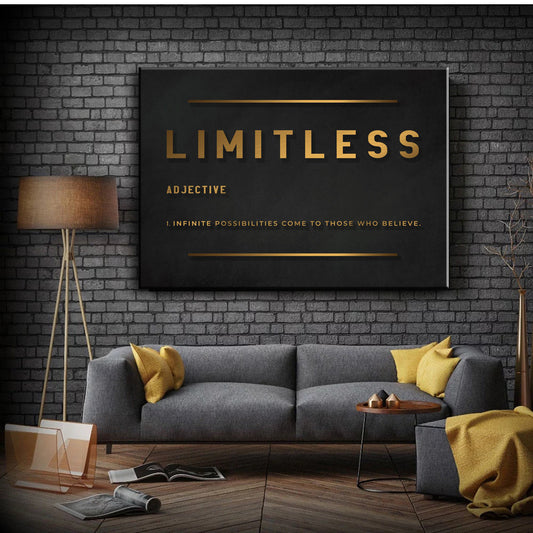 Success Inspirational Canvas Art