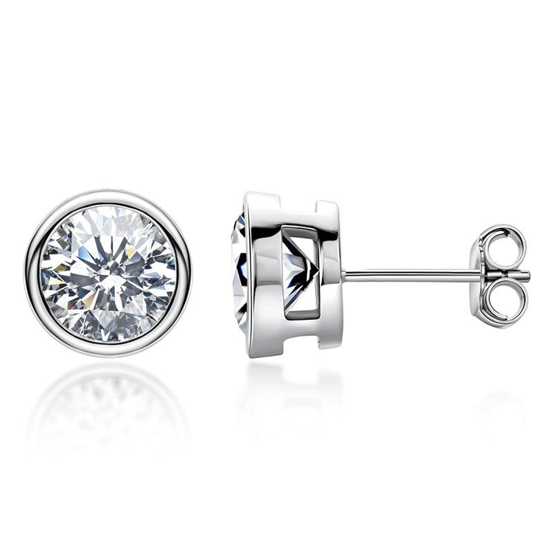 0.51 & 1 Carat Moissanite Studs