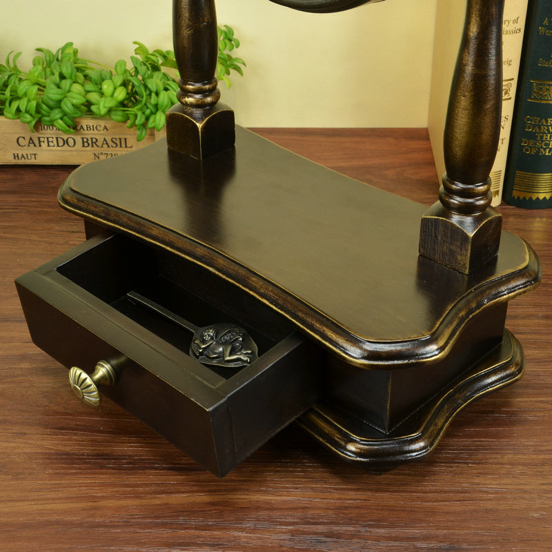 European Design Solid Wood Clock