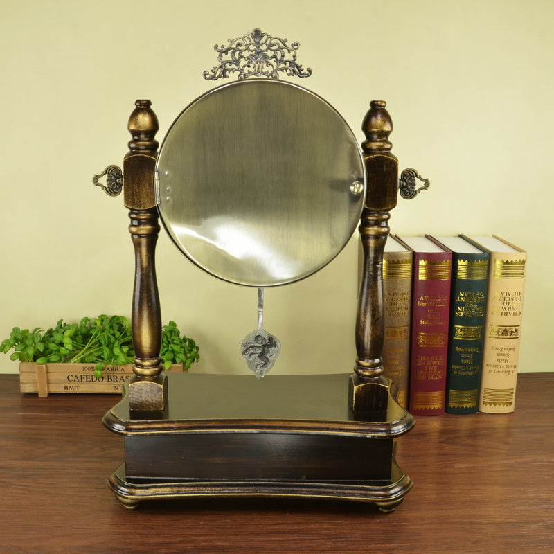 European Design Solid Wood Clock