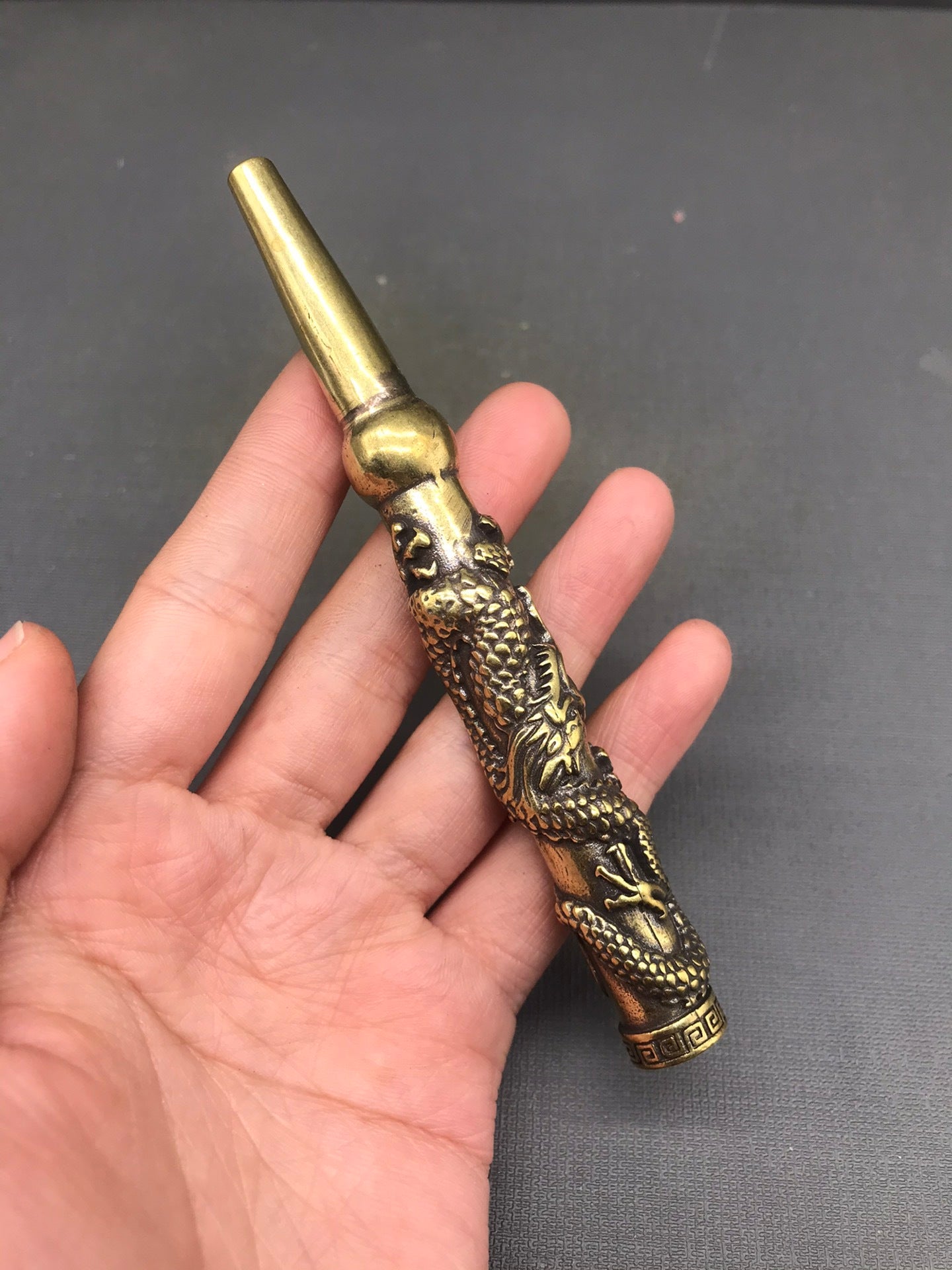 Pure Copper Bibcock Pipe Ornament
