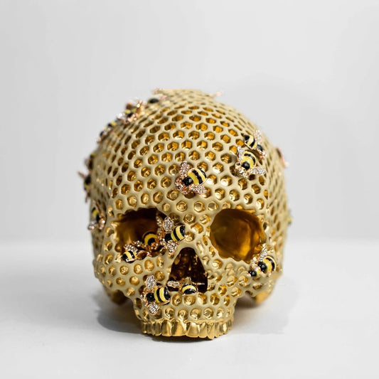 Resin Skull Crafts Ornament