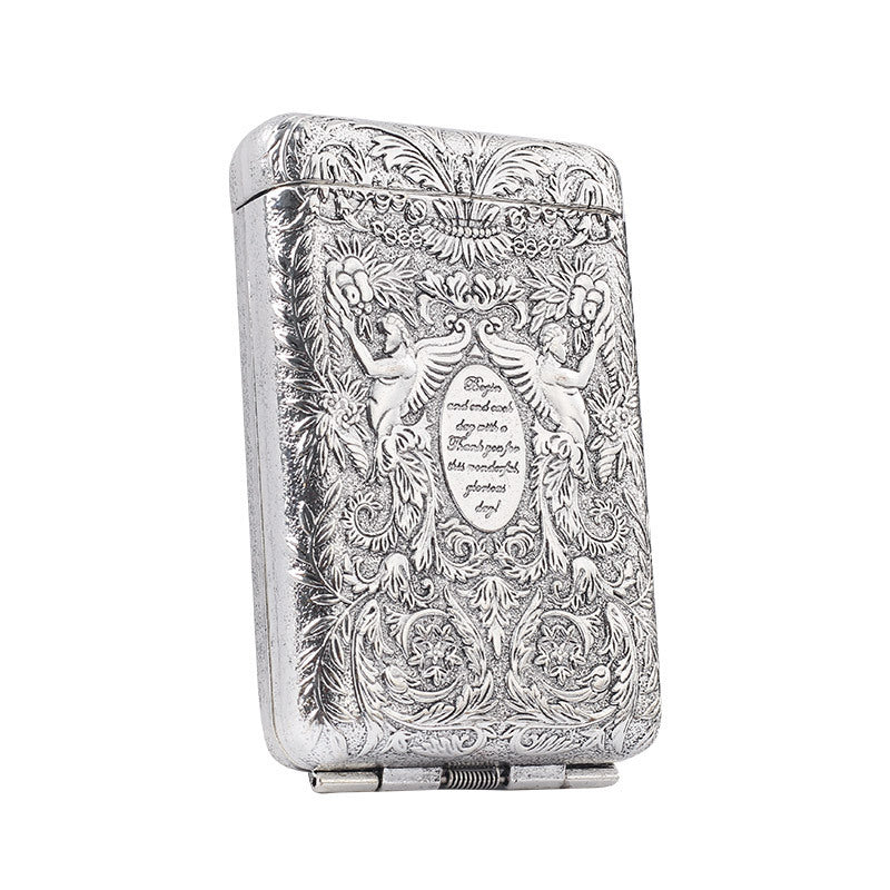 Three-Open Embossed Case Ornament