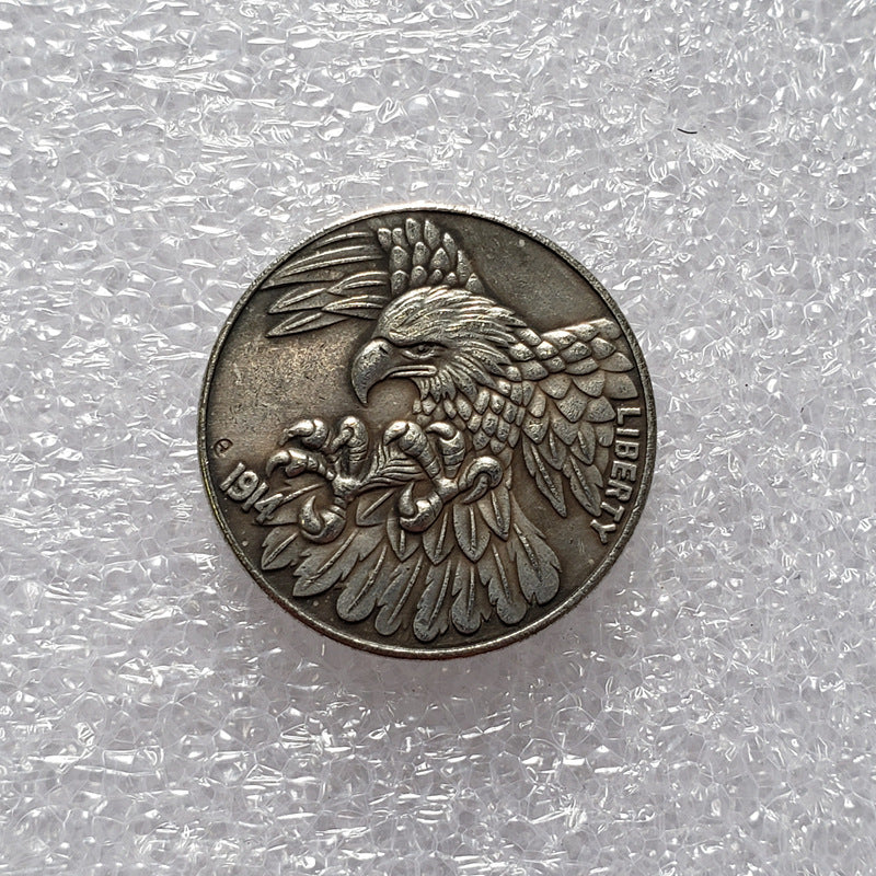 1900s Antique American Buffalo Coin