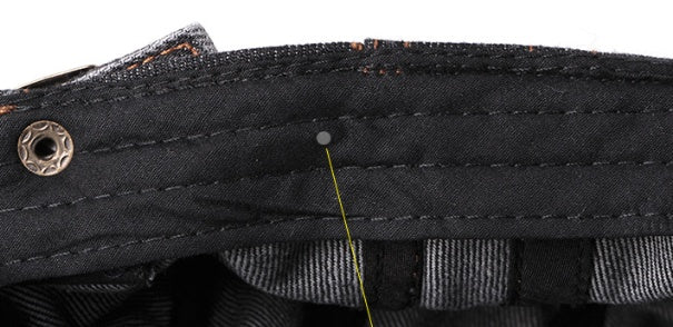 Flat Top Denim Beret