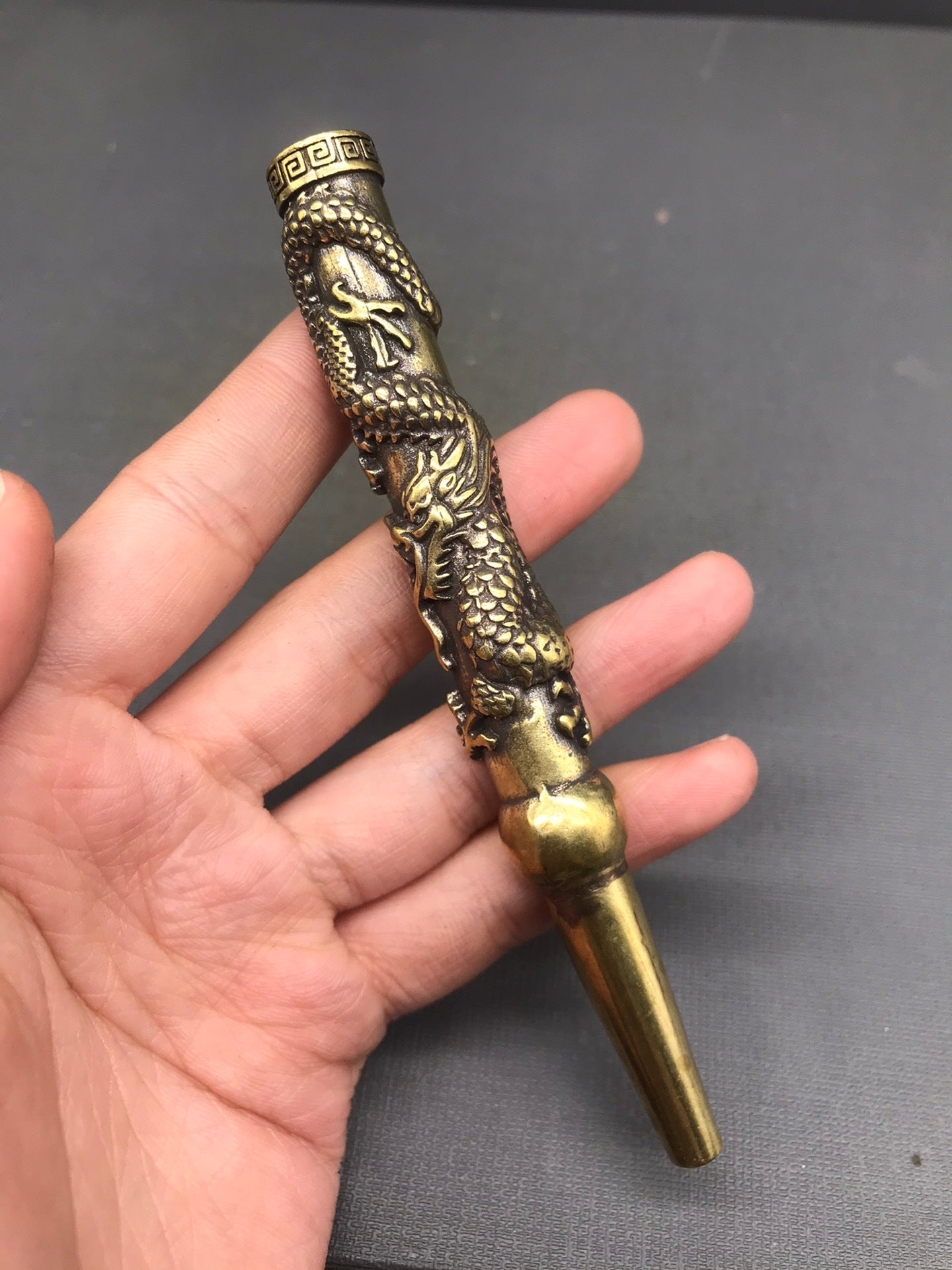 Pure Copper Bibcock Pipe Ornament