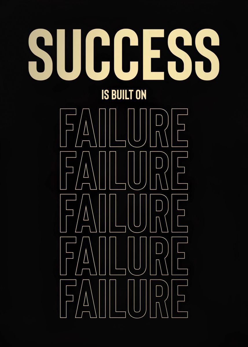 Success Inspirational Canvas Art