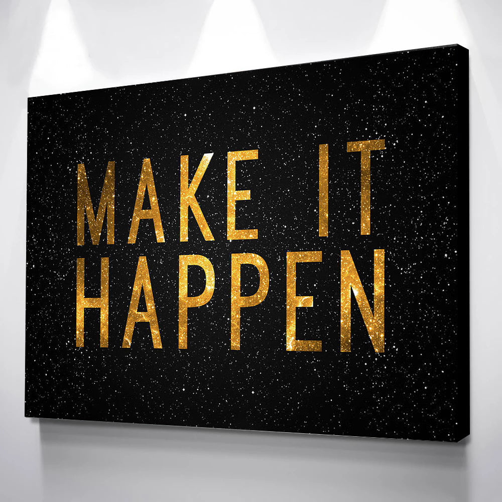 Success Inspirational Canvas Art