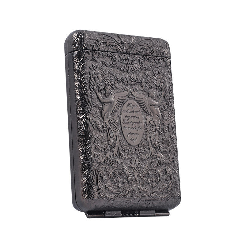 Three-Open Embossed Case Ornament