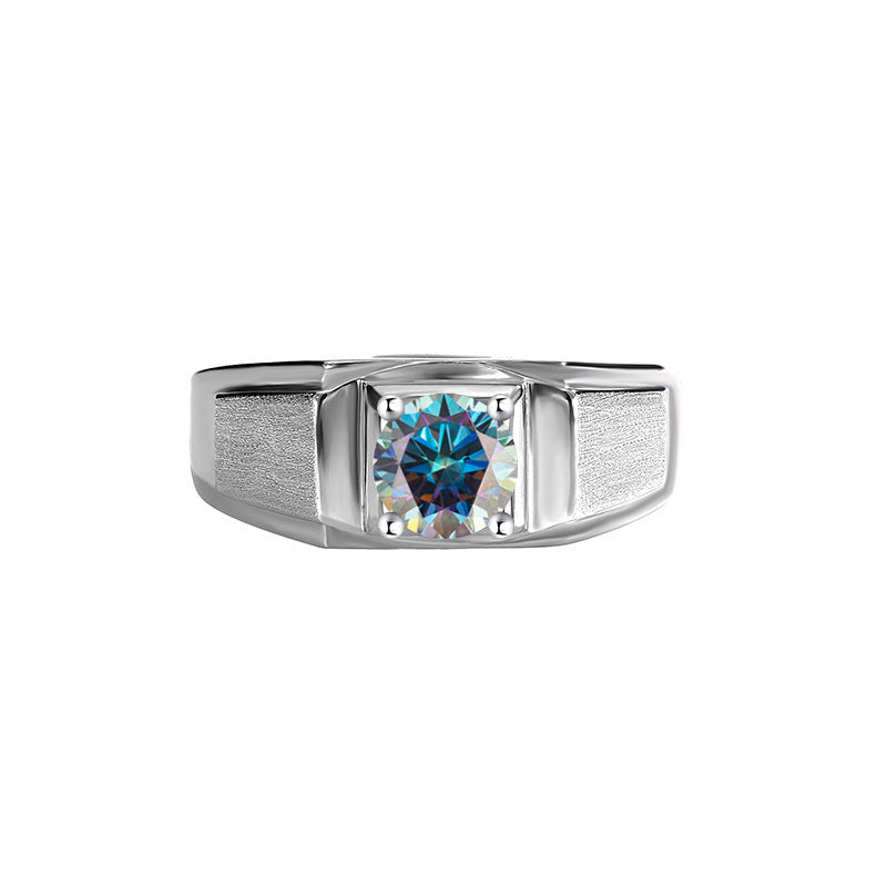 1 Karat Moissanite Diamond Ring/Adjustable Size