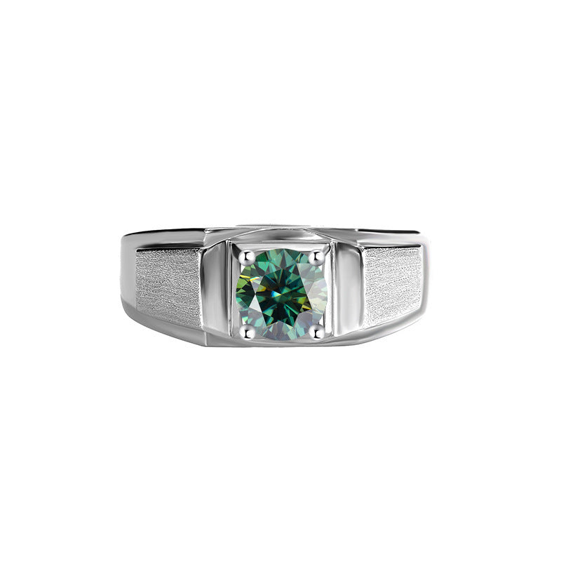 1 Karat Moissanite Diamond Ring/Adjustable Size