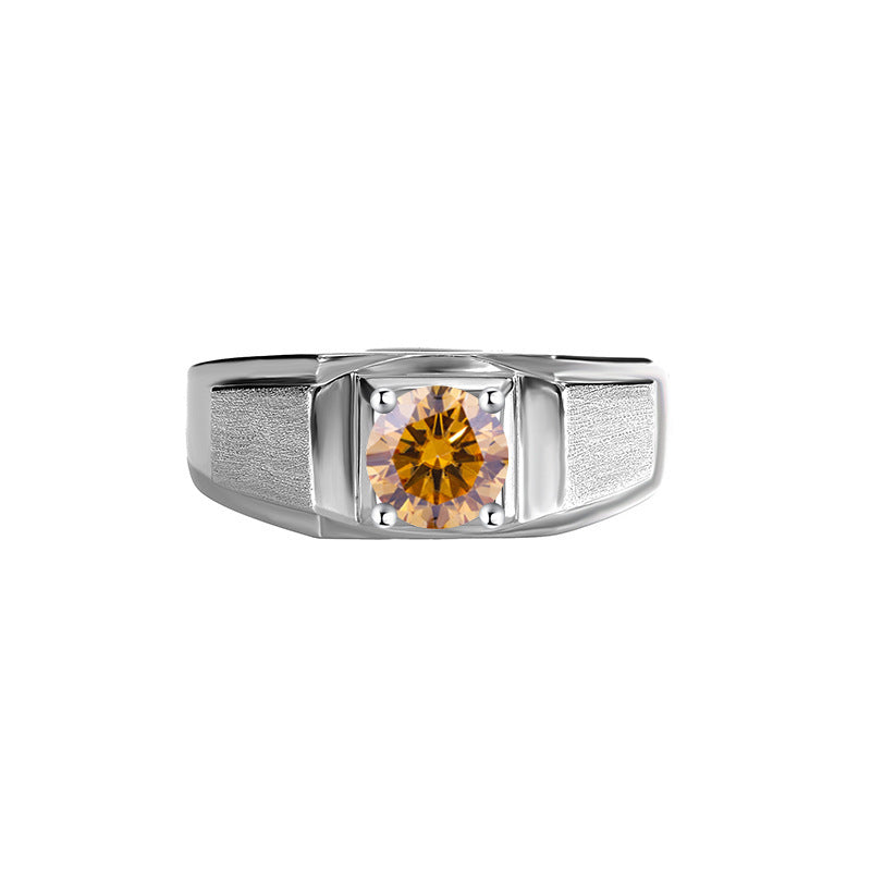 1 Karat Moissanite Diamond Ring/Adjustable Size