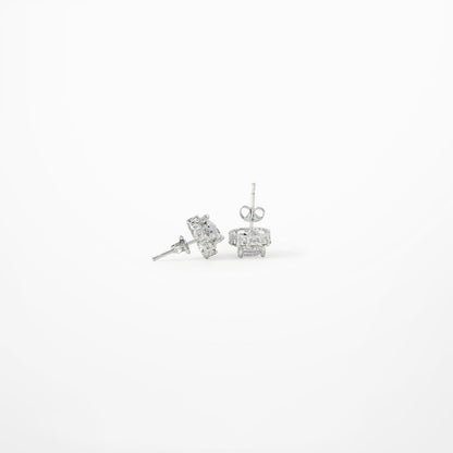 Trendy Unisex Diamond And Rhinestone Stud Earrings