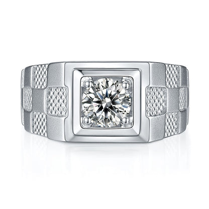 1K Rare Find Moissanite Diamond  Ring
