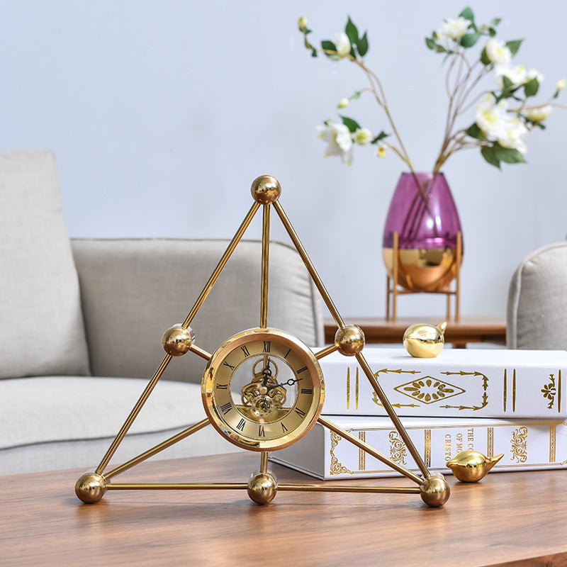 Exhibition Hall Handicraft Clock