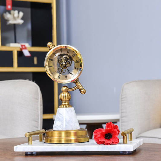 Exhibition Hall Handicraft Clock