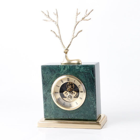 Nordic Desktop Decoration Marble Clock
