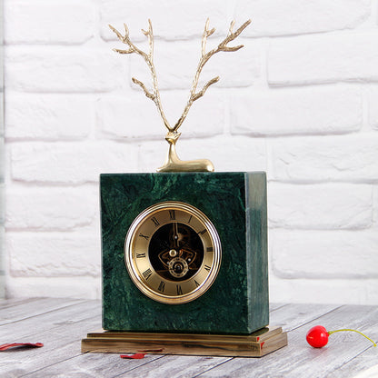 Nordic Desktop Decoration Marble Clock