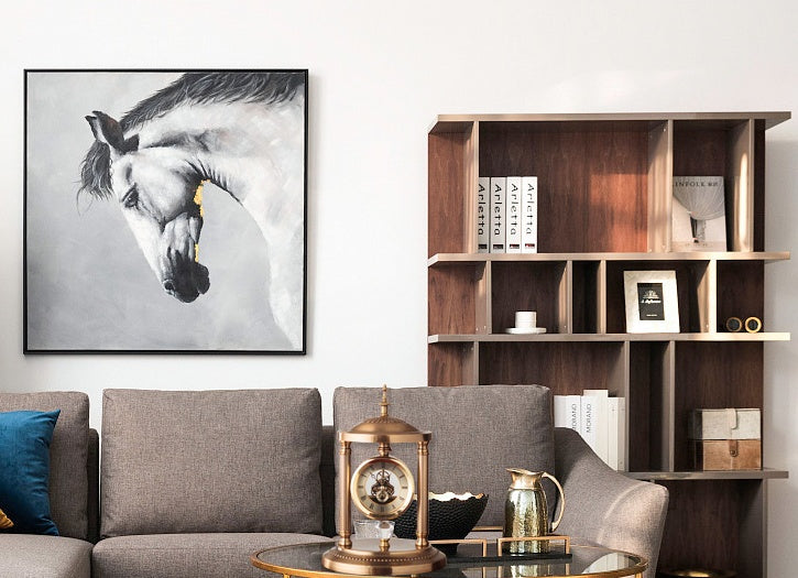 European Design Creative Alloy Clock
