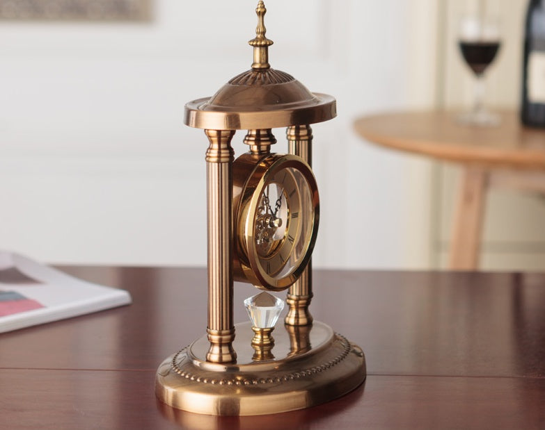 European Design Creative Alloy Clock