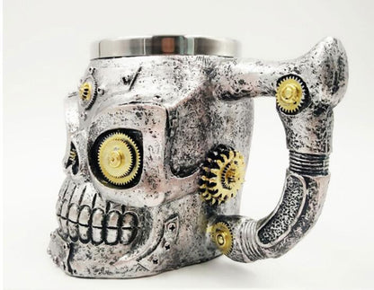 Skull Ghost Stainless Steel Cup Ornament