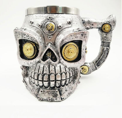 Skull Ghost Stainless Steel Cup Ornament
