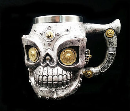 Skull Ghost Stainless Steel Cup Ornament