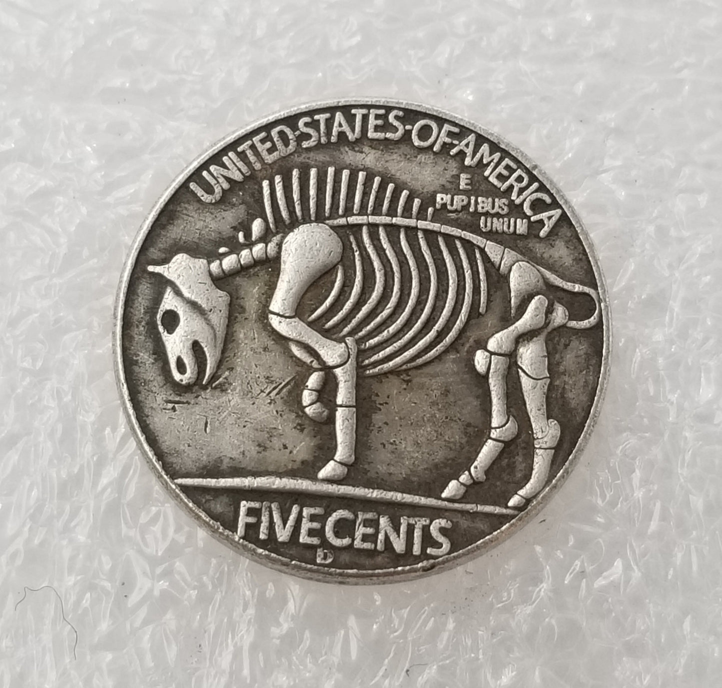 American Antique 5cent Coin