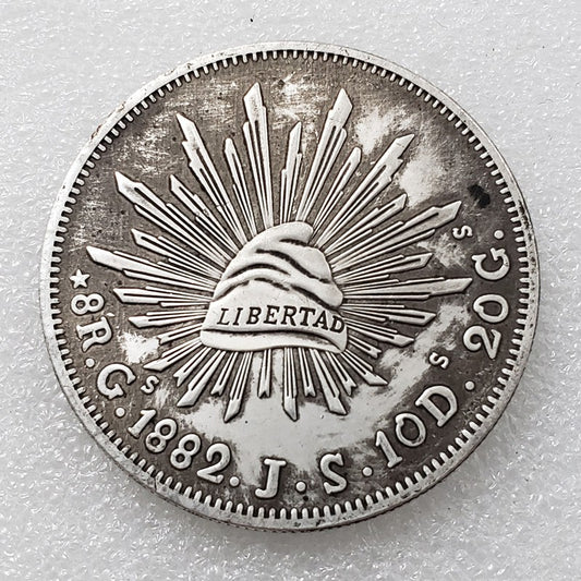 Antique Handcrafted Commemorative Coin