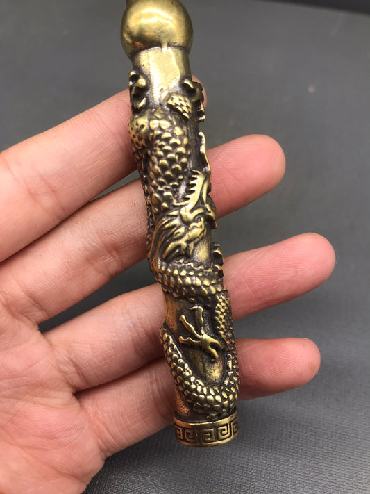 Pure Copper Bibcock Pipe Ornament