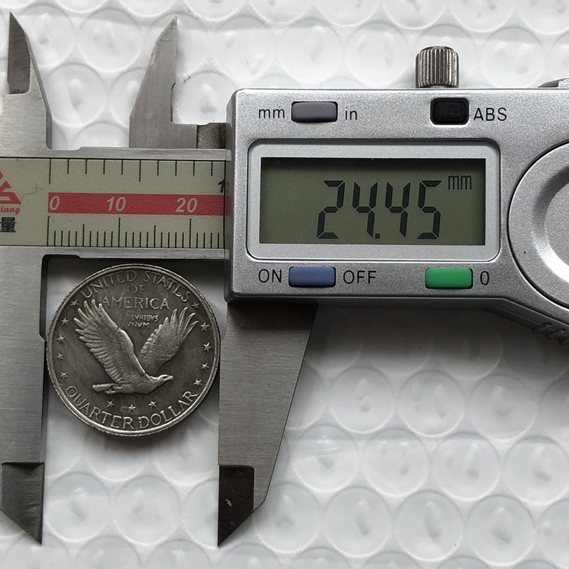 1916 Antique Quarter Coin