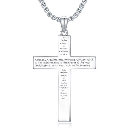 925 Sterling Silver Cross Necklace