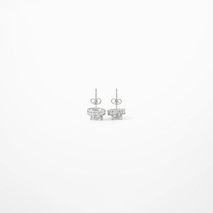 Trendy Unisex Diamond And Rhinestone Stud Earrings