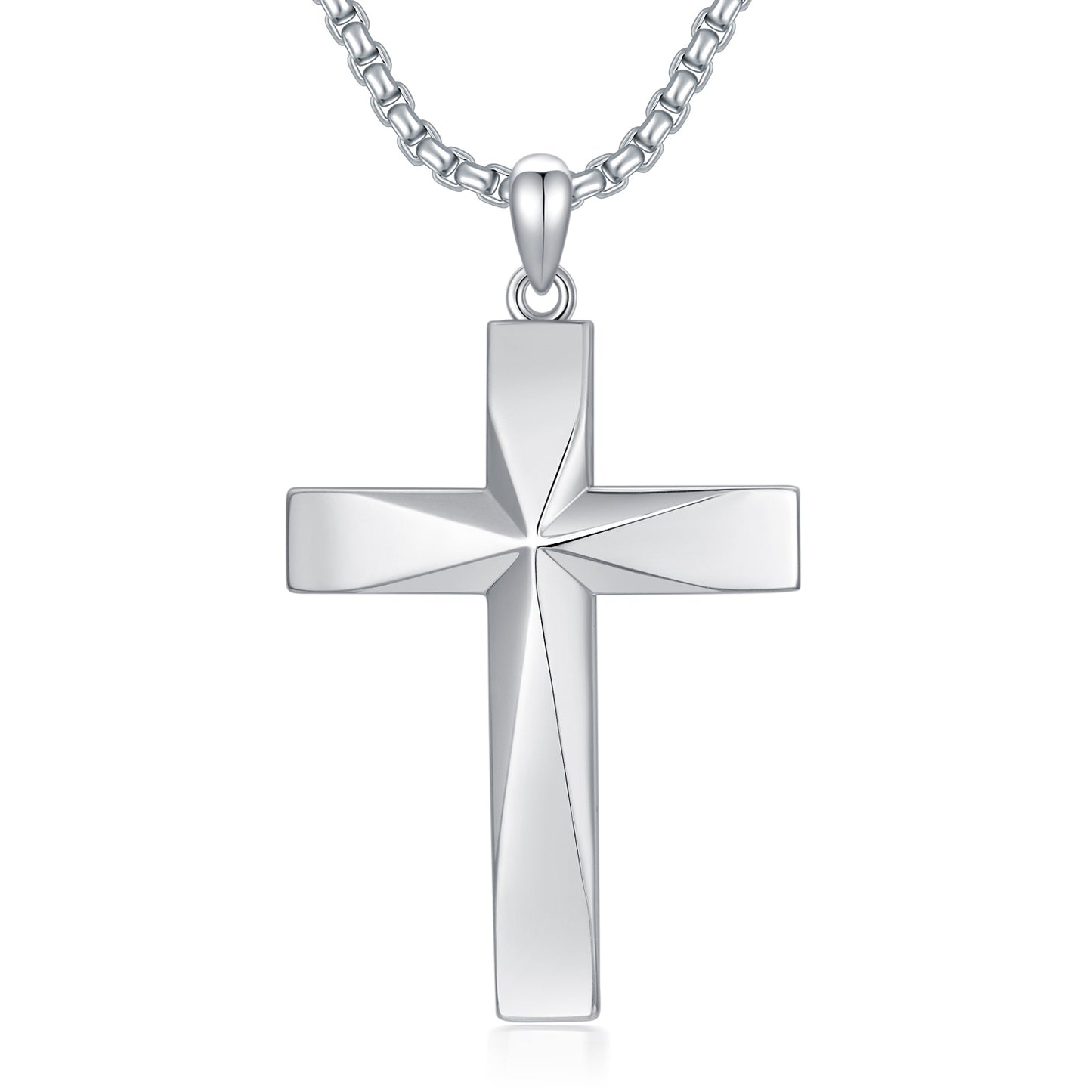925 Sterling Silver Cross Necklace