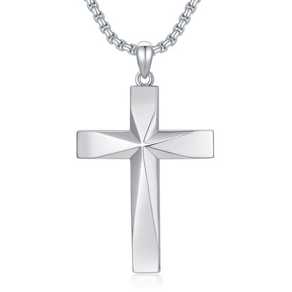 925 Sterling Silver Cross Necklace