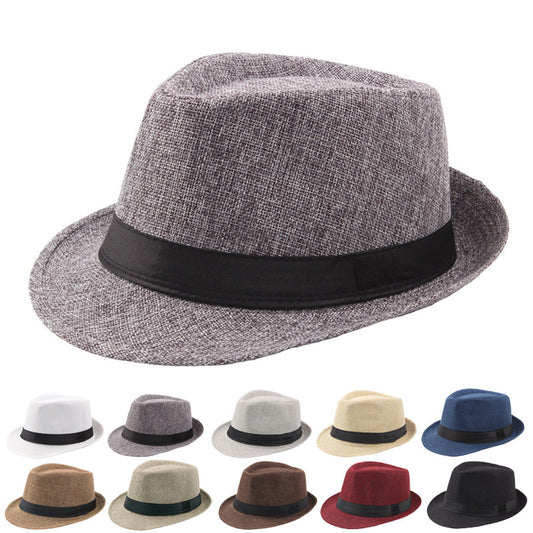 Top Linen Jazz Hat Men