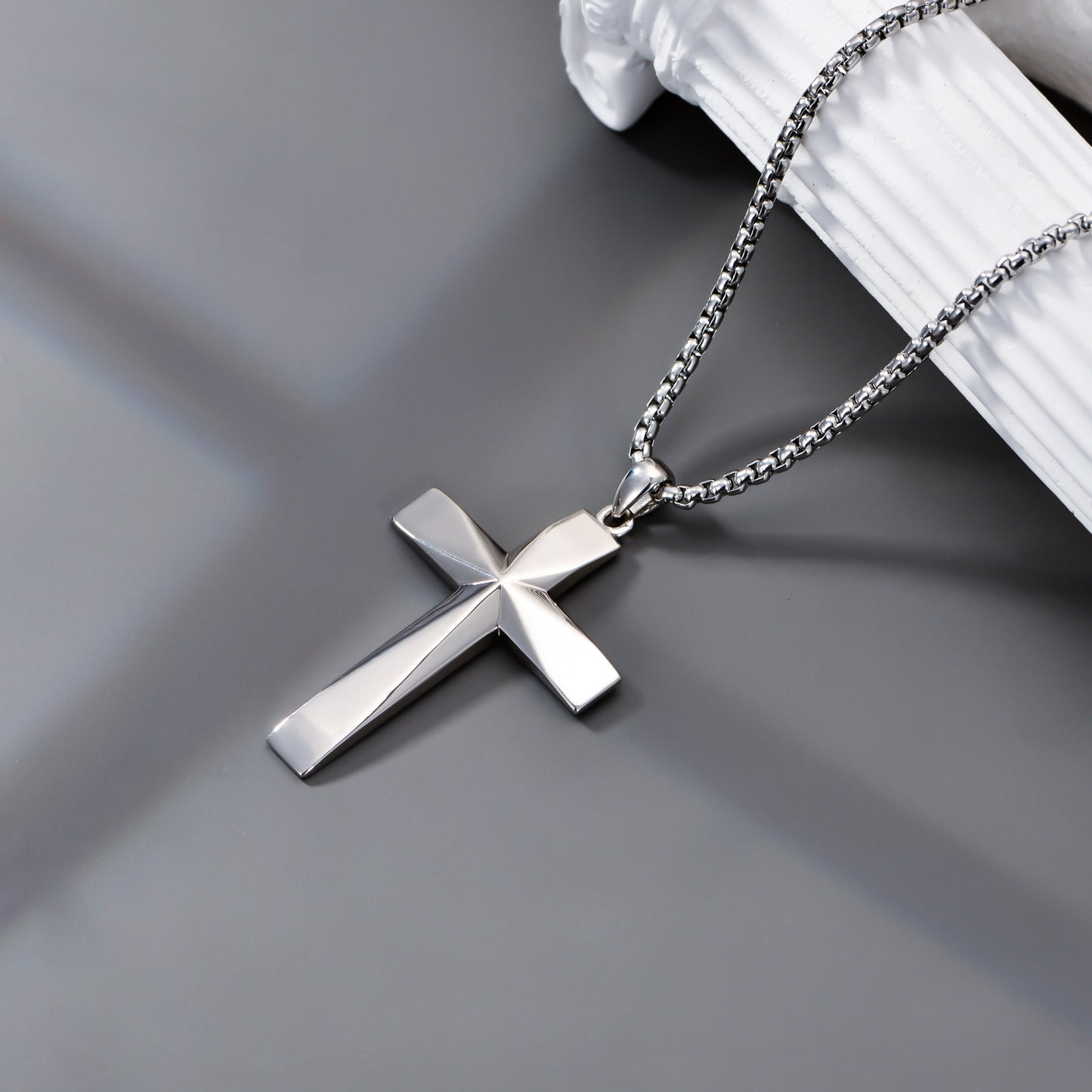 925 Sterling Silver Cross Necklace