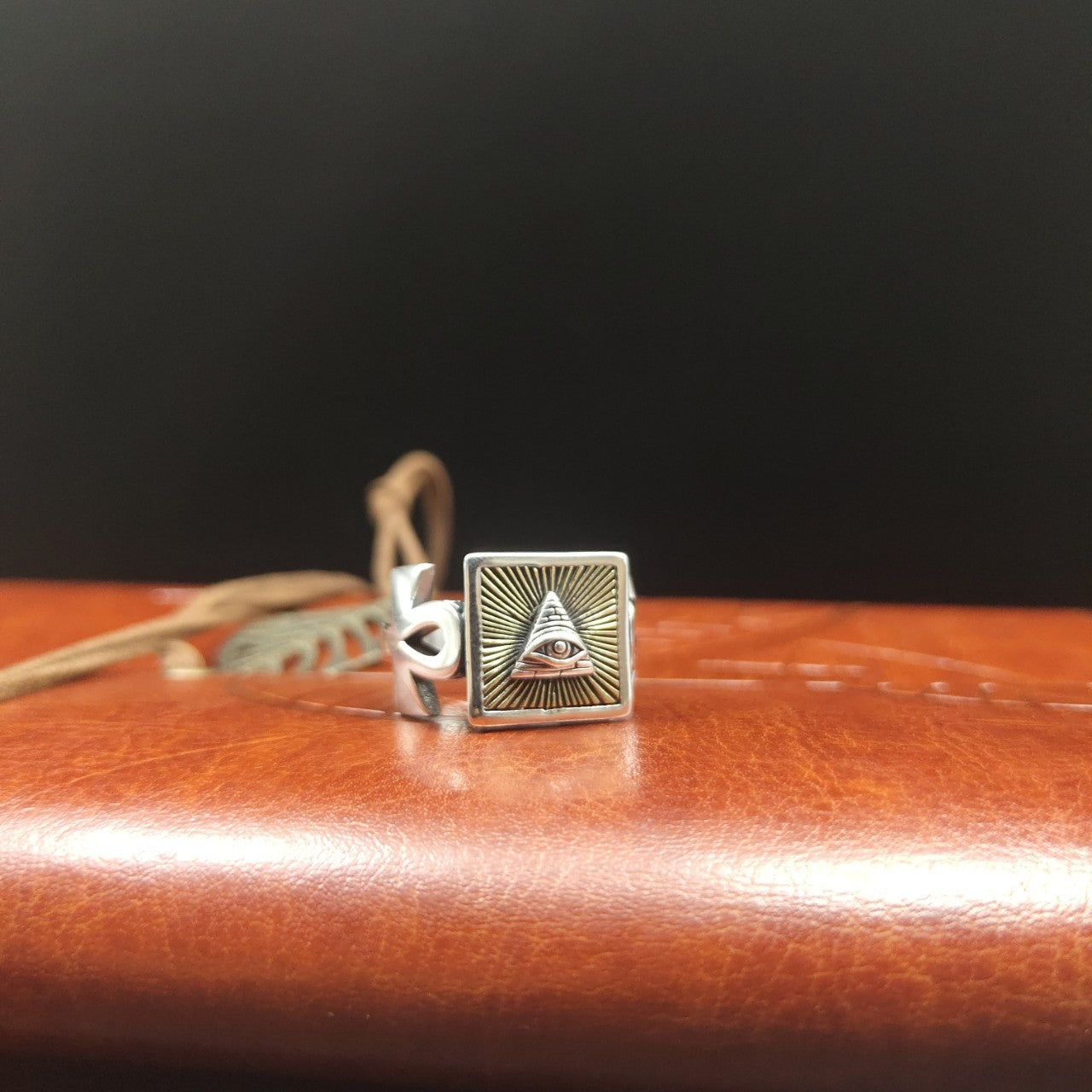 925 Silver Retro Pattern Simple Elegant Ring