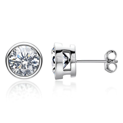 0.51 & 1 Carat Moissanite Studs