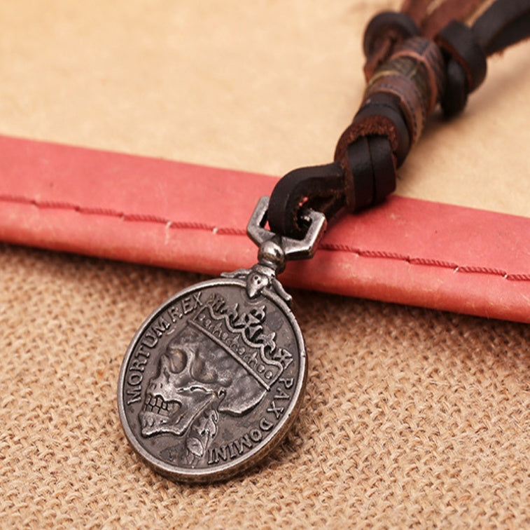 Zinc Alloy Retro Brown Pendant