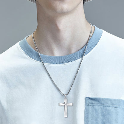 925 Sterling Silver Cross Necklace