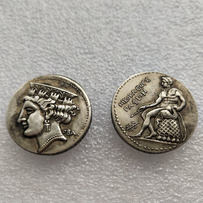 Antique Crafts Greek Commemorative Coin