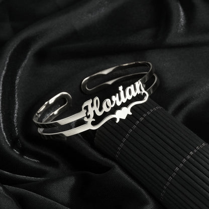 Stainless Steel Personalized Wristlet