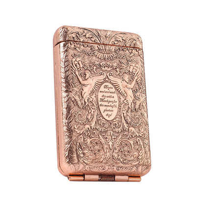 Three-Open Embossed Case Ornament