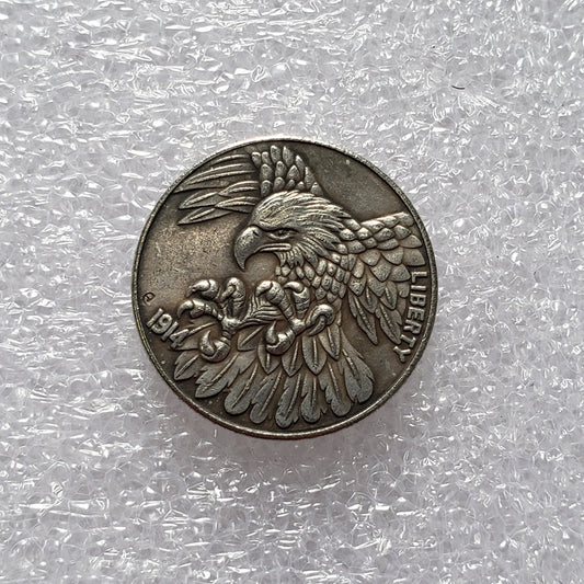1900s Antique American Buffalo Coin
