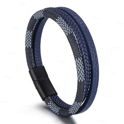 Retro Patterns Leather Bracelet