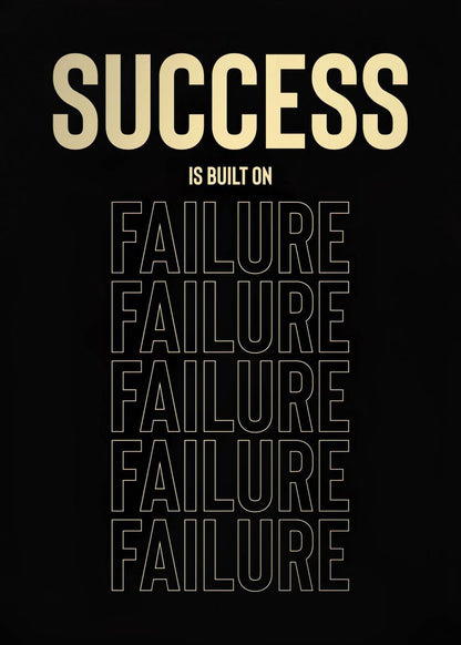 Success Inspirational Canvas Art